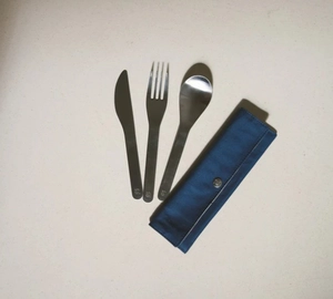 Set de 3 couverts inox QWETCH personnalisable