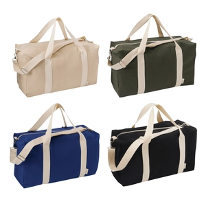 Sac de sport en coton et polyester recyclés