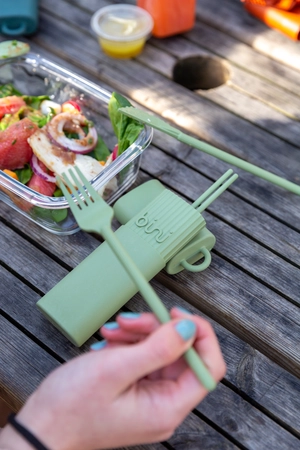 Couvert made in France BINI - Kit de couvert en matière naturelle biosourcée personnalisable