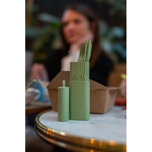 image du produit Couvert made in France BINI - Kit de couvert en matière naturelle biosourcée