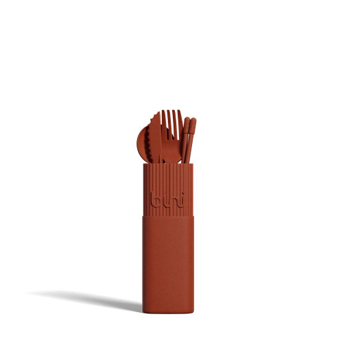 image du produit Couvert made in France BINI - Kit de couvert en matière naturelle biosourcée