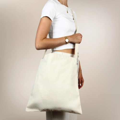 image du produit Sac coton fabriqué en France avec un tissu épais