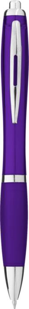 Stylo bille avec corps et grip colorés personnalisable