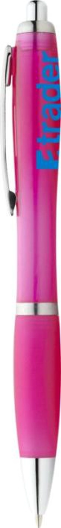 Stylo bille avec corps et grip colorés personnalisable