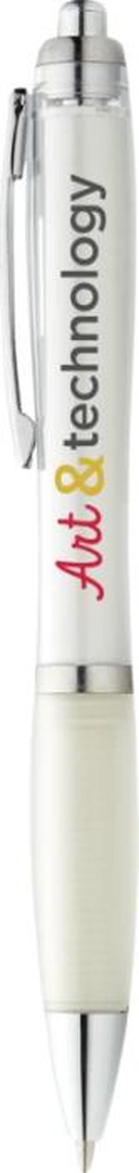 Stylo bille avec corps et grip colorés personnalisable