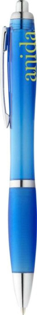 Stylo bille avec corps et grip colorés personnalisable