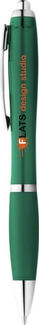 Stylo bille avec corps et grip colorés personnalisable