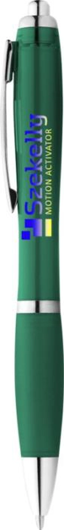 Stylo bille avec corps et grip colorés personnalisable