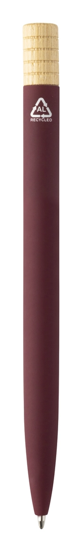 Stylo à bille twist en aluminium recyclé personnalisable
