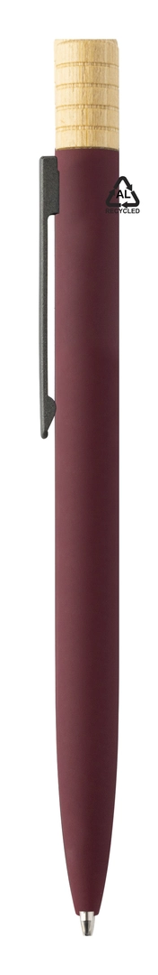 Stylo à bille twist en aluminium recyclé personnalisable