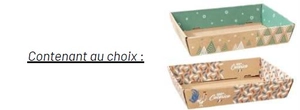 Coffret gourmand TRIO GOURMET - Box cadeau personnalisable