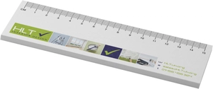 Notes autocollantes recyclées Sticky-Mate® avec règle imprimée 15 cms personnalisable