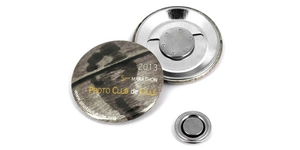 Badge rond ø 45mm personnalisable