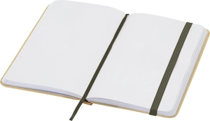 Carnet A6 uni recyclé à couverture rigide personnalisable