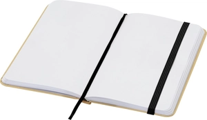 Carnet A6 uni recyclé à couverture rigide personnalisable