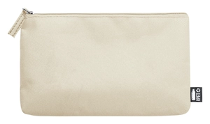 Trousse de toilette en RPET 600D - fermeture zippée personnalisable