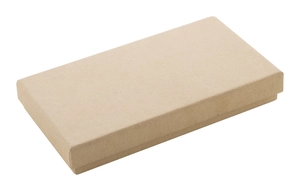 Set de 2 pièces dans un coffret cadeau en papier kraft. personnalisable