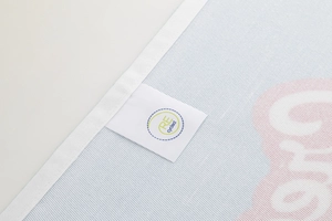 Torchon de cuisine en sublimation en coton et RPET personnalisable