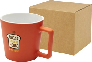 Tasse de 370 ml en céramique avec finition mate personnalisable
