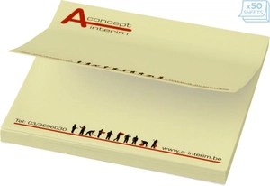 Post-it en papier FSC 80g - Mémo autocollant personnalisable
