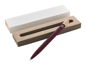 Stylo à bille twist en aluminium recyclé personnalisable