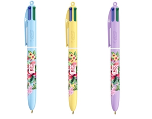 Stylo BIC® 4 Couleurs® Pastel personnalisable
