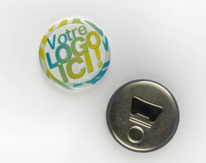 Badge Décapsuleur 56 mm - Made in France