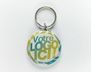 Badge Porte-Clés 38 mm - Made in France