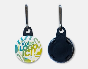Badges Zip 25 mm - Made in France