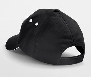 Casquette 5 panneaux bicolore - Taille réglable Rip-Strip® personnalisable