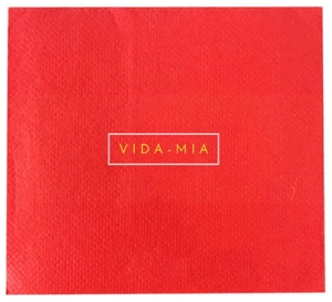 Serviette cocktail 20x20 cm personnalisée personnalisable