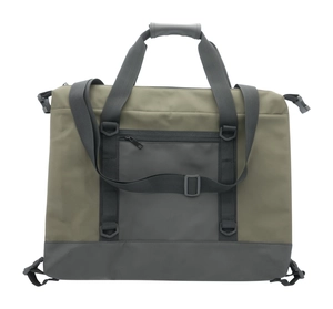 Sac isotherme pliable zippé en PU recyclé personnalisable