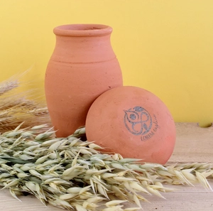 Pot en terre cuite personnalisable pour irrigation personnalisable