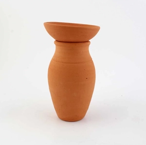Pot en terre cuite personnalisable pour irrigation personnalisable