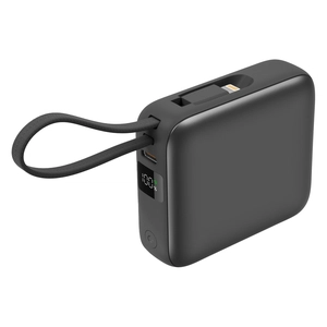 Batterie de secours avec 2 câbles - 10 000 mAh personnalisable