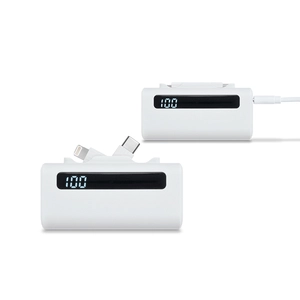 Batterie externe 5000 mAh en plastique recyclé - Power Bank original personnalisable