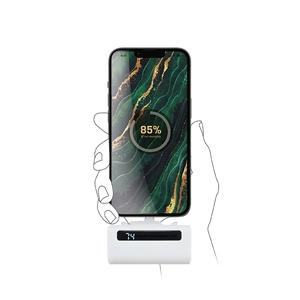 Batterie externe 5000 mAh en plastique recyclé - Power Bank original personnalisable
