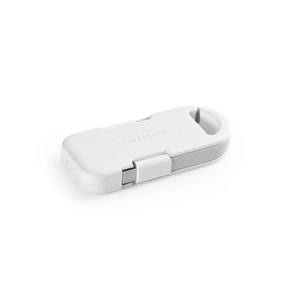 Batterie externe de secours ultra-compacte de 1 000 mAh conçue pour votre porte-clés personnalisable