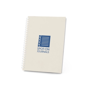 Bloc-notes A5 avec couverture souple, fabriqué à partir de papier 100 % recyclé personnalisable