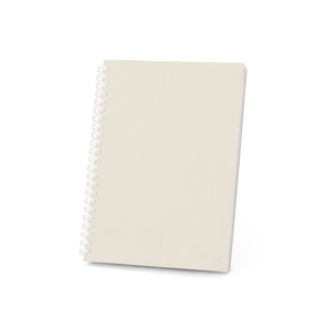 Bloc-notes A5 avec couverture souple, fabriqué à partir de papier 100 % recyclé personnalisable