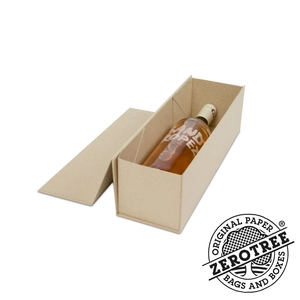 Boîtes aimantées luxes ZEROTREE® pour bouteille de vin personnalisable