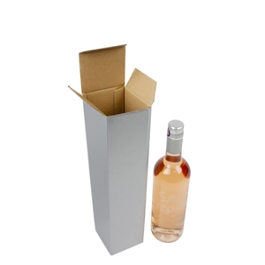 Boîtes en carton pour bouteilles de vin personnalisable