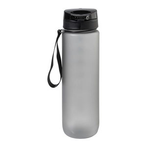 Bouteille avec graduation en RPET - 1 litre personnalisable