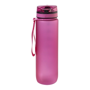 Bouteille avec graduation en RPET - 1 litre personnalisable