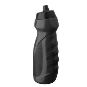 Bouteille de sport avec poignée pratique en plastique PE solide personnalisable