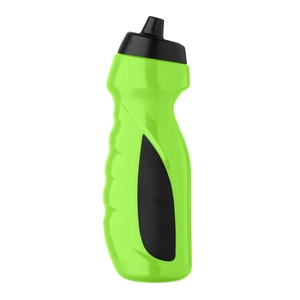 Bouteille de sport avec poignée pratique en plastique PE solide personnalisable