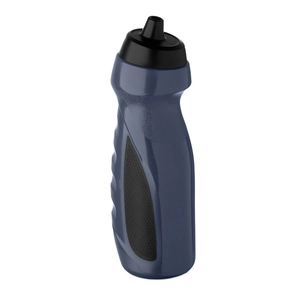 Bouteille de sport avec poignée pratique en plastique PE solide personnalisable