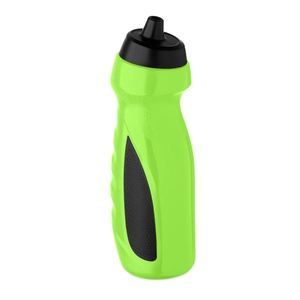 Bouteille de sport avec poignée pratique en plastique PE solide personnalisable