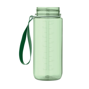 Bouteille de sport motivante en RPET avec paille intégrée personnalisable