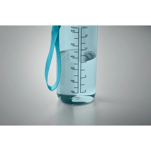 Bouteille de sport motivante en RPET avec paille intégrée personnalisable